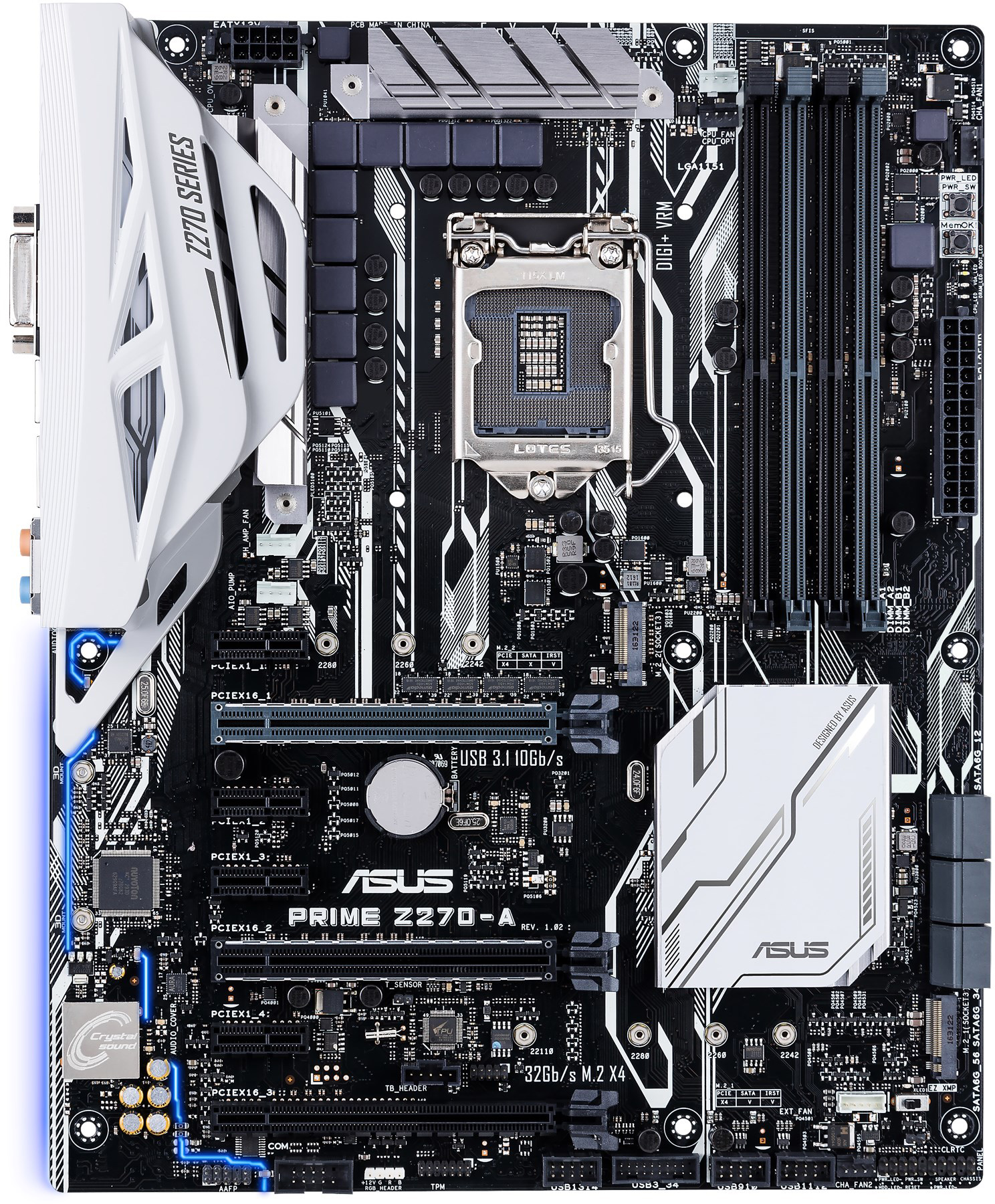あーしーページ Asus Prime Z270-A - Motherboard Specifications On MotherboardDB